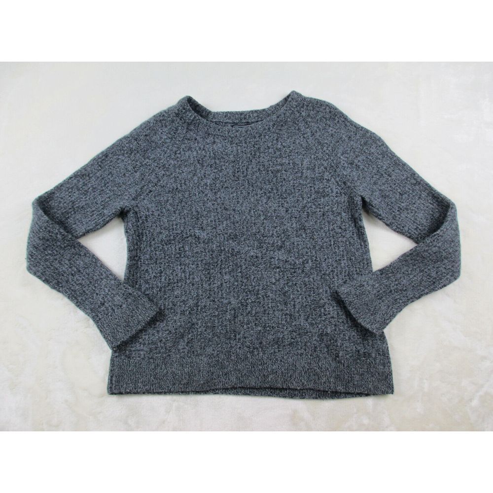Abercrombie & Fitch Sweater Womens Extra‎ Large Gray Knit Preppy Ladies